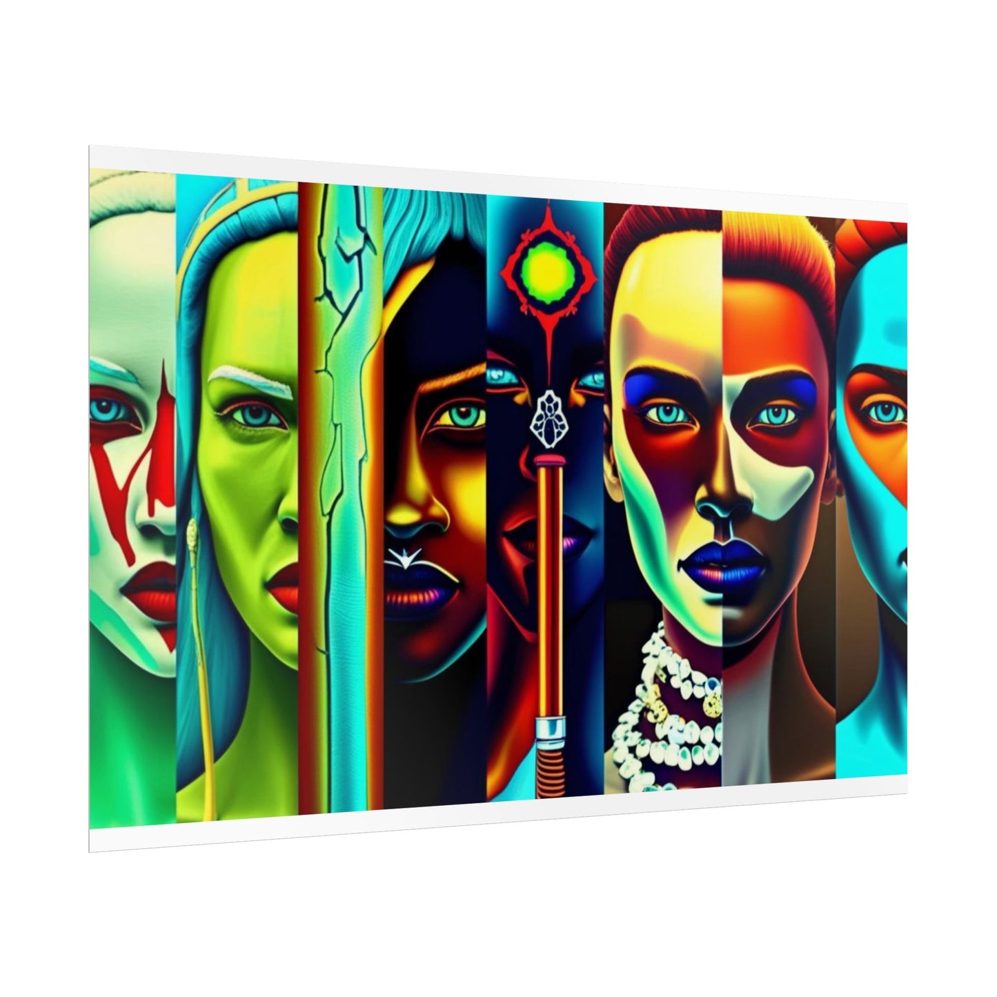 MultiFaced Poster