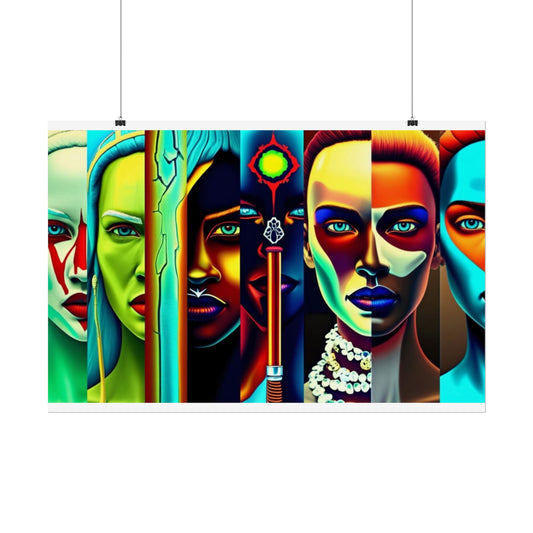 MultiFaced Poster