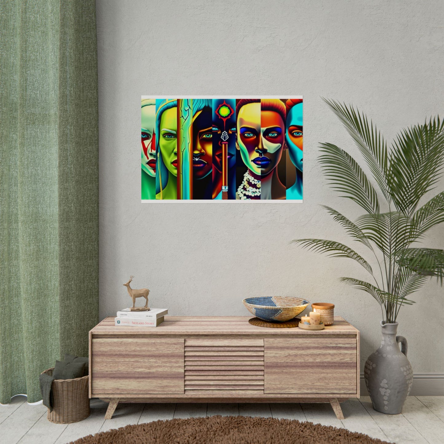 MultiFaced Poster